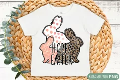 Girl Easter PNG | Hoppy Easter PNG | Kids Easter Sublimation Product Image 1