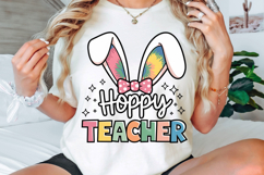 Hoppy Teacher Bunny Ears PNG, Hoppy Teacher PNG Product Image 3