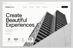 Horiva Sans Modern Geometric Sans Serif Family Product Image 4