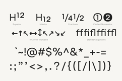 Horiva Sans Modern Geometric Sans Serif Family Product Image 17