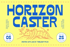 Horizon Caster - Freestyle Display Font Product Image 1