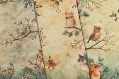 Whimsical Woodland 12 Digital Papers Product Image 4