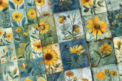Quilted Meadow Seamless Patterns Product Image 9