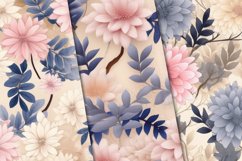 Floral Serenity Seamless Patterns Product Image 9