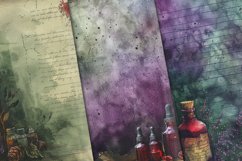 Witch&#039;s Apothecary 12 Digital Papers Product Image 4