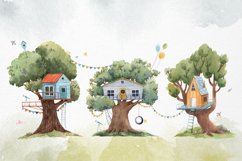 "Watercolor Treehouse" Product Image 2