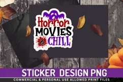 Horror movies & Stickers PNG Product Image 1