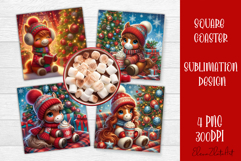 Christmas animals year of the horse sublimation Product Image 1