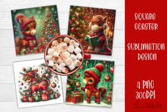 Christmas animals year of the horse sublimation Product Image 1