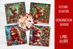 Christmas animals year of the horse sublimation Product Image 1