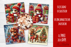 Christmas animals year of the horse sublimation Product Image 1