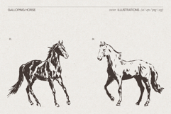 Galloping Horse Spirit Sketches Product Image 4