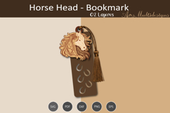 Horse Head Bookmark Product Image 2