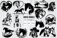 Horse Bundle SVG, Horse Cut File, Horse SVG, Horse Lover SVG Product Image 1
