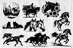 Horse Bundle SVG, Horse Cut File, Horse SVG, Horse Lover SVG Product Image 4