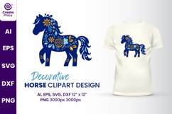 horse clipart horse svg horse png horse decorative horse floral horse animal sublimation