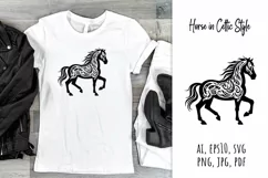 Horse,  celtic,  style,  svg,  folk design, silhouette, laser cut, paper cut,  sublimation,  t-shirt design, mug design, tumbler design, pillow design,  can  glass,  stamp,  stencil,  pet, craft, jpg, svg, pdf, ai, vector, png,