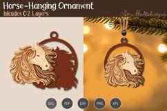 Hanging Horse Ornament Product Image 3