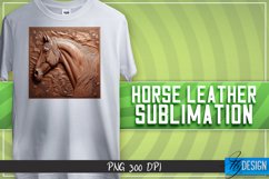 Horse Leather Sublimation | T-Shirt Design | PNG File Product Image 1