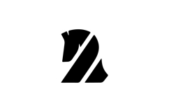 Horse logo icon template design for business branding Product Image 1