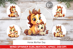 Wind Spinner Horse Mother&#039;s Day Product Image 1