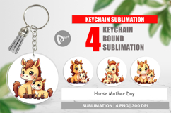 Keychain Horse Mother&#039;s Day Product Image 1