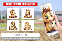 Tumbler Horse Mother&#039;s Day Product Image 1