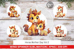 Wind Spinner Horse Mother&#039;s Day Product Image 1