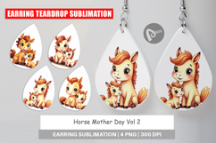 Earring Horse Mother&#039;s Day Product Image 1