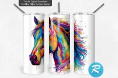 Tumbler,Sublimation Template,Stain Glass Tumbler,20oz Tumbler Wrap,Tumbler Straight PNG,alcohol ink png,Tapered Template,Sublimation Designs,Tumbler Wrap PNG,Tumbler Wrap Designs,StainedGlass Tumbler,Colorful,Horse,sublimation tumbler,20 oz tumbler