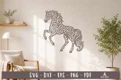 Horse Wall Decor SVG Laser Cut design