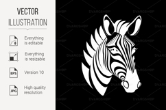 Zebra head Product Image 1