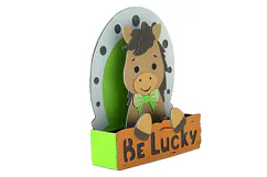 3D Horse SVG Stand Up Card Template Be Lucky Digital Cutting Product Image 4