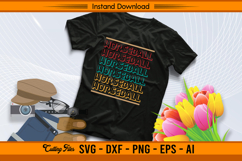 Retro Line Horseball Vintage Typography Equestrian SVG Product Image 2