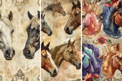 Horses Digital Paper Bundle Product Image 3