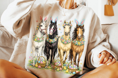 Horses Easter PNG, Happy Easter PNG, Easter Egg PNG, Bunny Product Image 5
