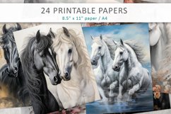 Horse Junk Journal Printable Papers Product Image 1