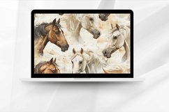 Horses Digital Paper Bundle Product Image 4