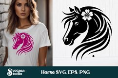 Cute horse SVG | Animal SVG | Horse silhouette Product Image 1