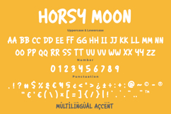 Horsy Moon a Playful Kids Cartoon Font Product Image 6