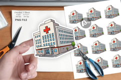 Hospital Building Sticker Product Image 1