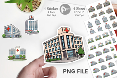 Hospital Building Sticker Product Image 1