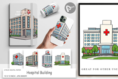 Digital Paper Hospital Building Product Image 1