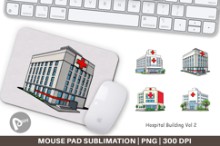 Mouse Pad Hospital Building Product Image 1