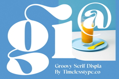 Hostey &amp; Milan - Groovy Serif Display Product Image 5