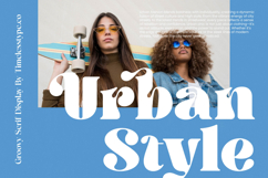 Hostey &amp; Milan - Groovy Serif Display Product Image 7