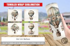 Tumbler Wrap Hot Air Balloon Product Image 1