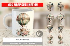 Mug Wrap Hot Air Balloon Product Image 1