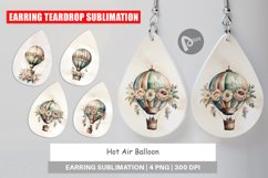 Earring Hot Air Balloon Product Image 1