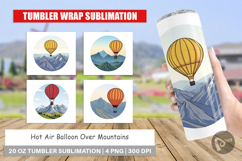 Tumbler Mountain Hot Air Balloon Product Image 1